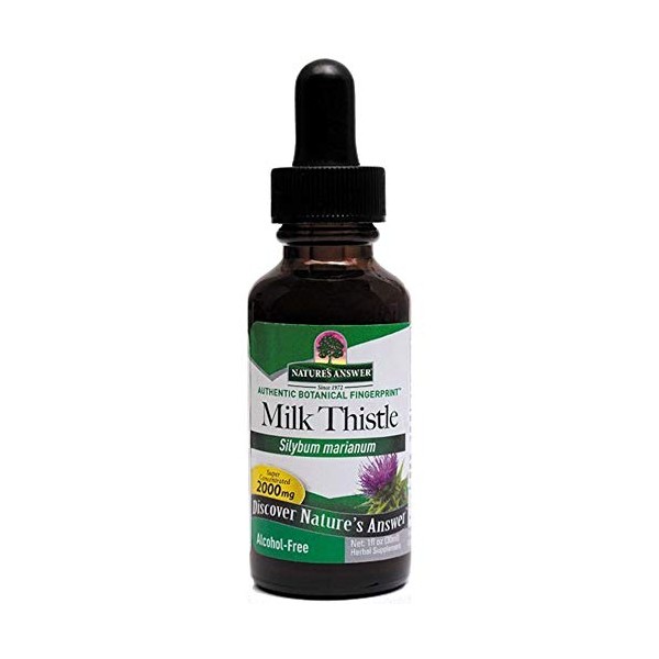 Natures Answer Afs Milk Thistle 1 Ounce