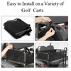 bangminda Universal Golf Cart Organizer, Mesh Storage Net with Adjustable