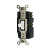 Leviton 1285-W 20-Amp 120/277-Volt Toggle Single-Pole AC Quiet Switch, White