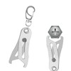 Portable Precise Thread Size Tester with Key Ring Thread Tester