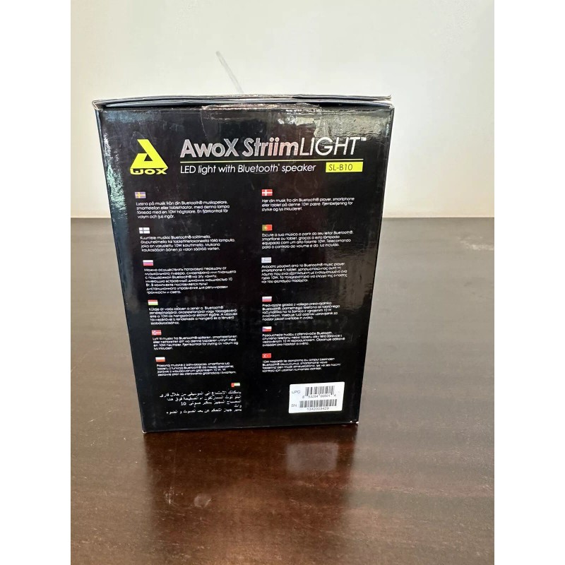 AwoX StriimLight - LED light with bluetooth speaker