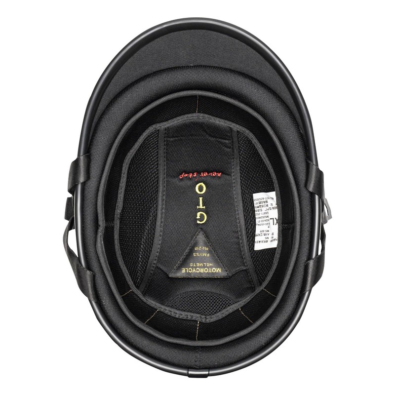 Vintage Motorcycle Half Shell Lightweight Carbon Fiber Open Face Helmets