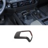 CheroCar Carbon Fiber Gear Shift Knob Cover Trim Decorative For