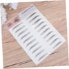 WOONEKY Eyebrow Spoolie Tool 2pcs Eyebrow Transfer Stickers Brow Tint