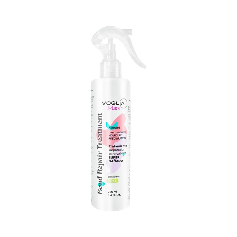 VOGLIA Kit Reparador Plex 2 piezas tratamiento para cabello Súper