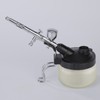 Airbrush Cleaning Pot Universal Glass Bottle Airbrush Cleaning Jar with