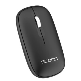 Econo OfficeElite Bluetooth Wireless Mouse Optical Sensor Detachable Magnetic Plate Silent Switch Portable Optical Mouse for Laptop/Computer/PC/Mac Bluetooth Connectivity Slim & Silent Mouse
