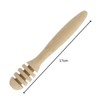 Fackelmann Beechwood Honey Dipper, Brown