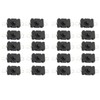 20 Pcs Self-Lock Push Button Switches, KAN-28 ON-Off Mini Switch