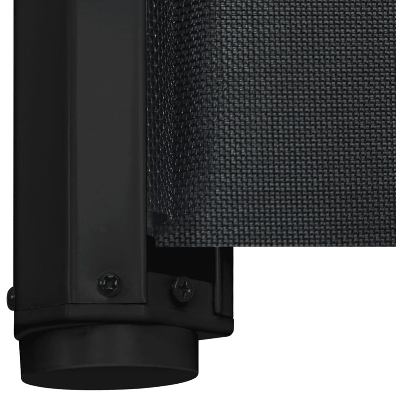 CHARMMA Retractable Pet Gate Black 40.4"x49.2",Baby & Pet Safety Gates-4004132
