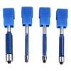 4Pcs Flush Trim Bit Set 6mm Shank Top Double Bearings