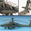 1/48 Plastic Model AH-64A Apache Attack Helicopter / 프라모델 148