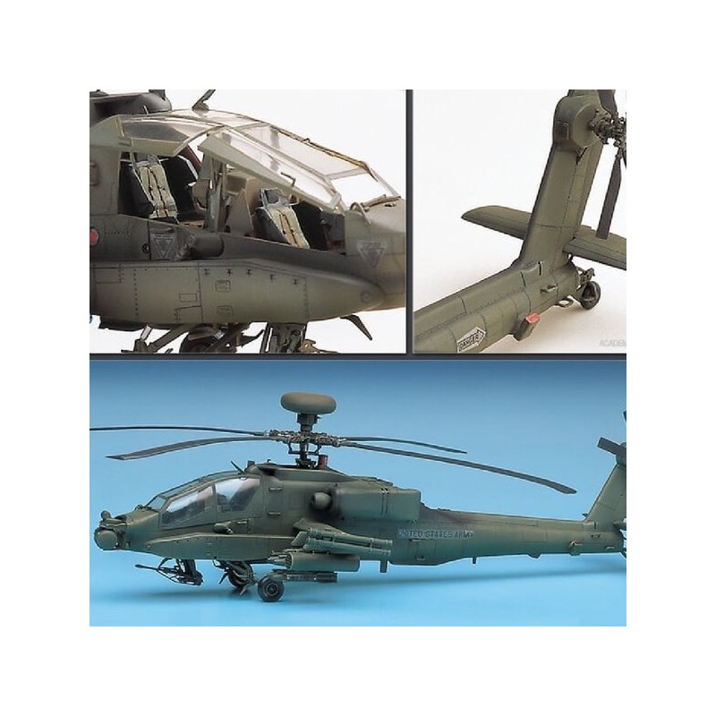 1/48 Plastic Model AH-64A Apache Attack Helicopter / 프라모델 148