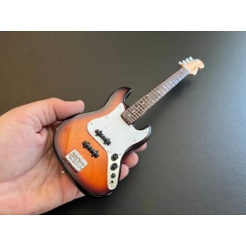 AXE HEAVEN Fender Jazz Bass Sunburst with White Pickguard Mini Bass Guitar by AXE HEAVEN