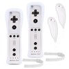 Motion Plus Wii Controllers 2Packs with Nunchucks, Wii Remote Controllers