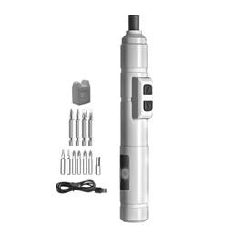 250r/min Screwdriver Metal Bits Set Multifunctional Screwdrivers Repairing Tool Kit Electric Screw Driver for Mobilephones Computers Home Appliances