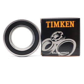 2PACK TIMKEN 6006-2RS Double Rubber Seal Bearings 30x55x13mm, Pre-Lubricated and Stable Performance and Cost Effective, Deep Groove Ball Bearings