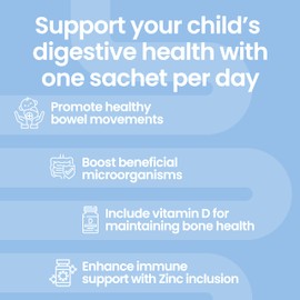 U2Biome Bebe B Balance Probiotics Powder for Infants & Babies, Support Infant Gut Health, Easy-to-Take Powder, Age 3+ Months, Multi-Strain 4 Billion CFU, 60g (30 Packets) - 1 Month Supply