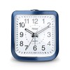 Mebus Quartz Alarm Clock, Silent Non Ticking, Luminous Hands, Snooze