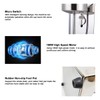 INTBUYING Dual Head Milkshake Machine Stainless Steel Milk Shake Machine