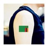 Womaha 30 Sheets Temporary Zambia Flag Tattoos for Kids Adults