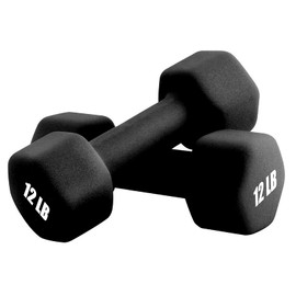 Portzon 10 Colors Options Compatible with Set of 2 Neoprene Dumbbell,1-15 LB, Anti-Slip, Anti-roll, Hex Shape