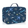 Clastyle Blue Plane Insulated Lunch Bag for Kids Boy, Airplane