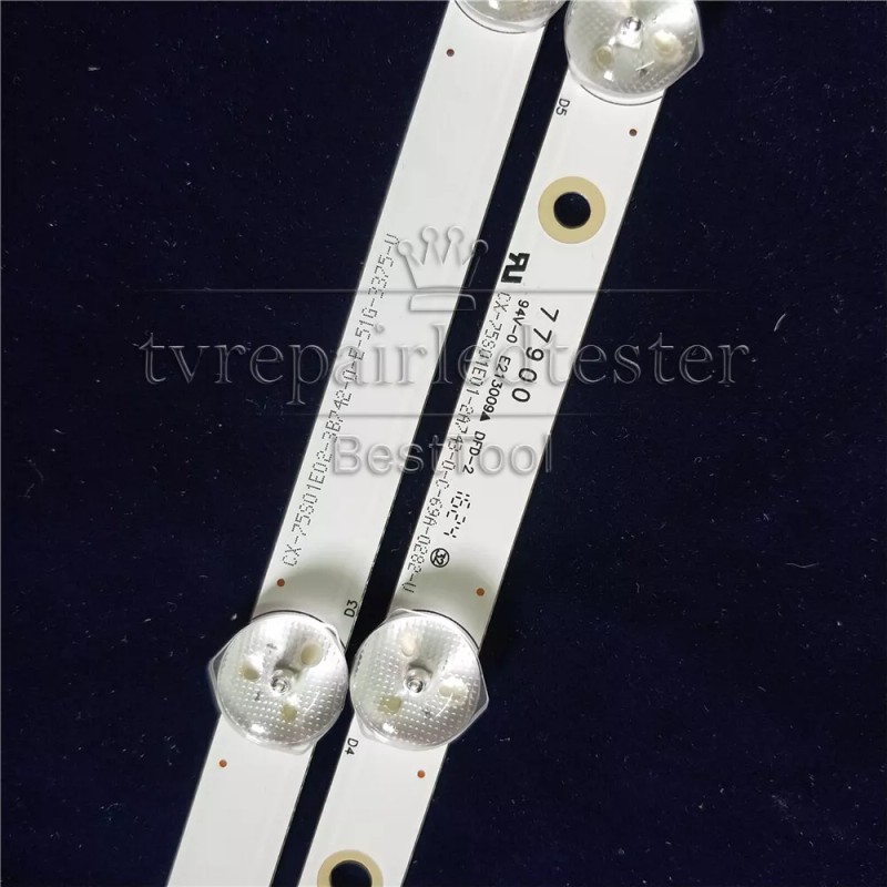 For Sony KDL-75W850C 750TV07 V1 750TV08 V1 Backlight Strips Full