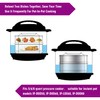 Aozita Stackable Steamer Insert Pans with Sling for Instant Pot