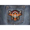Native American Thunderbird Arrows Patch - 4x3.2 inch