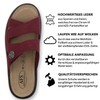 AFS Shoes 2808 Comfortable Ladies’ Leather Mules, Practical Work Shoes
