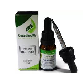 Smarthealth Naturopathics Feline Her-pees All Natural Homeopathic formula.high potency, all ages of cat's.