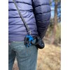 New Bag-N-Go Ultra Slim Bag Holder For Leash-One-Handed Operation- Keeps