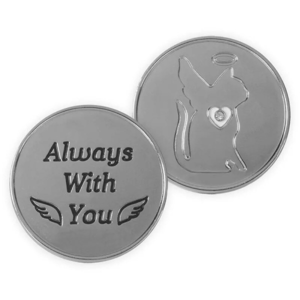 AngelStar Always With You CAT Memorial Token Coin 49861