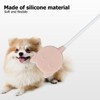 Dog Teaser Stick Extendable Interactive Silicone Handle Puppy Flirt Pole
