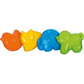 GOWI 558-57 Sandform Anna, 4teilig, im Netz, Sandkästen und Sandspielzeug