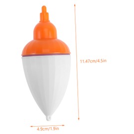 Sosoport 1 Set Fishing Floats Durable Abs Round Buoy Tackle White Color for Fishing Lovers Keeps Bait Clean for Anglers