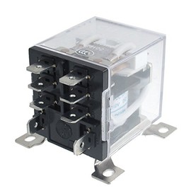 URBEST 8 Pin JQX-12F 2Z DC 12V 30A DPDT General Purpose Power Relay for Remote Control, Automatic Control System