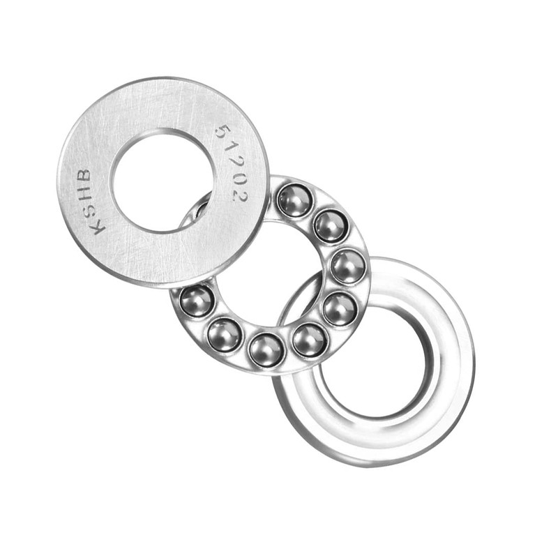 sourcing map 2 Pcs 51202 Axial Ball Bearings 15mm x
