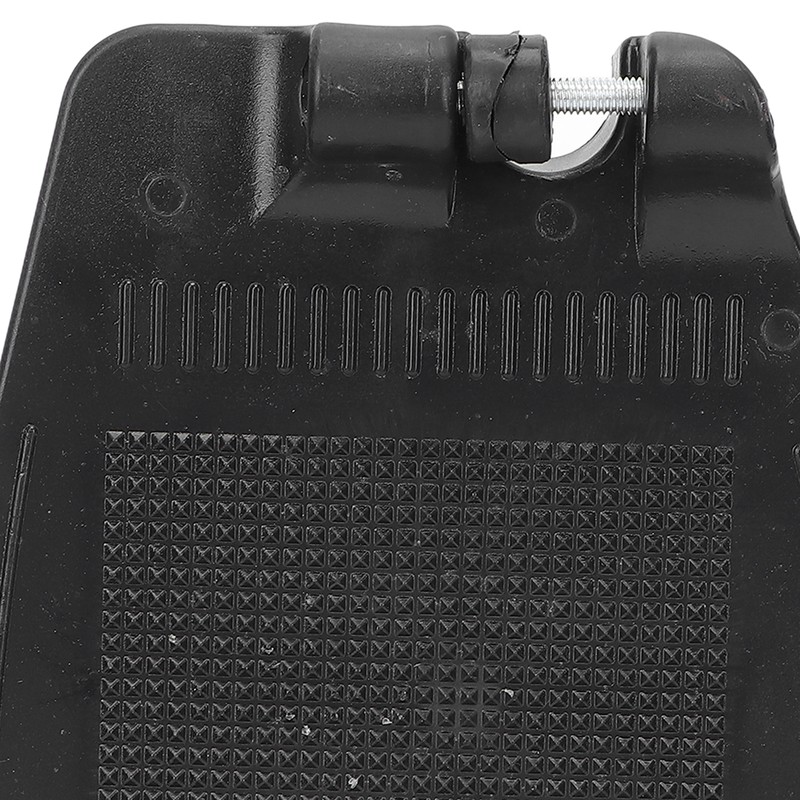 Pair Wheelchair Footplate 19x16cm Footrest Thickened ABS Plastic Nonslip Texture
