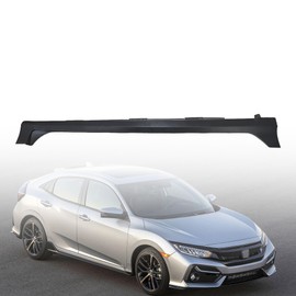 GXARTS Black Right Passenger Side Rocker Panel Skirt Molding 71800-TBA-A01 Compatible with Honda Civic 2017-2020