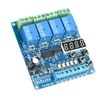AUNMAS 4 Channel Multifunction Relay Board Module with Timer, DPDT