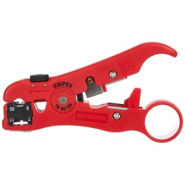 Knipex Wire Stripping Tool for coax and data cable 125 mm 16 60 06 SB