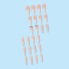 24Pcs Stiletto Press on Nails Long Almond Glossy Fake Nails