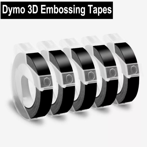 labelw 5PK For DYMO Organizer Xpress Label Maker 3D Embossing