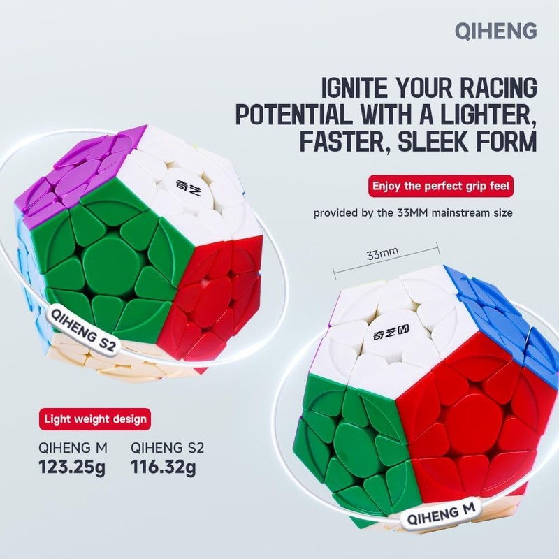 XMDCuber QY Toys QiHeng V2 M Megaminx 3 x 3