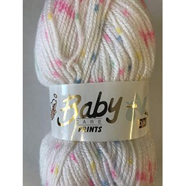 Woolcraft Baby Care Prints DK Knitting Wool Yarn 100g - 634 Dolly Mixture