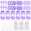 48 Pcs Purple Sleepover Party Supplies 6 Lovely Towel 6