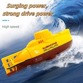 3311 Mini RC Boat 6-CH 2.4Ghz Remote Control Electric Simulation Submarines Model Small RC Ship RC Toys Kids Summer Gifts Children's Gift