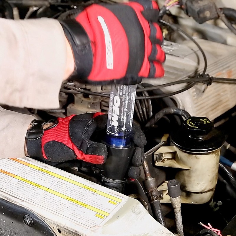 OEMTOOLS 37145 Combustion Leak Detector, Plastic and Rubber Tester for